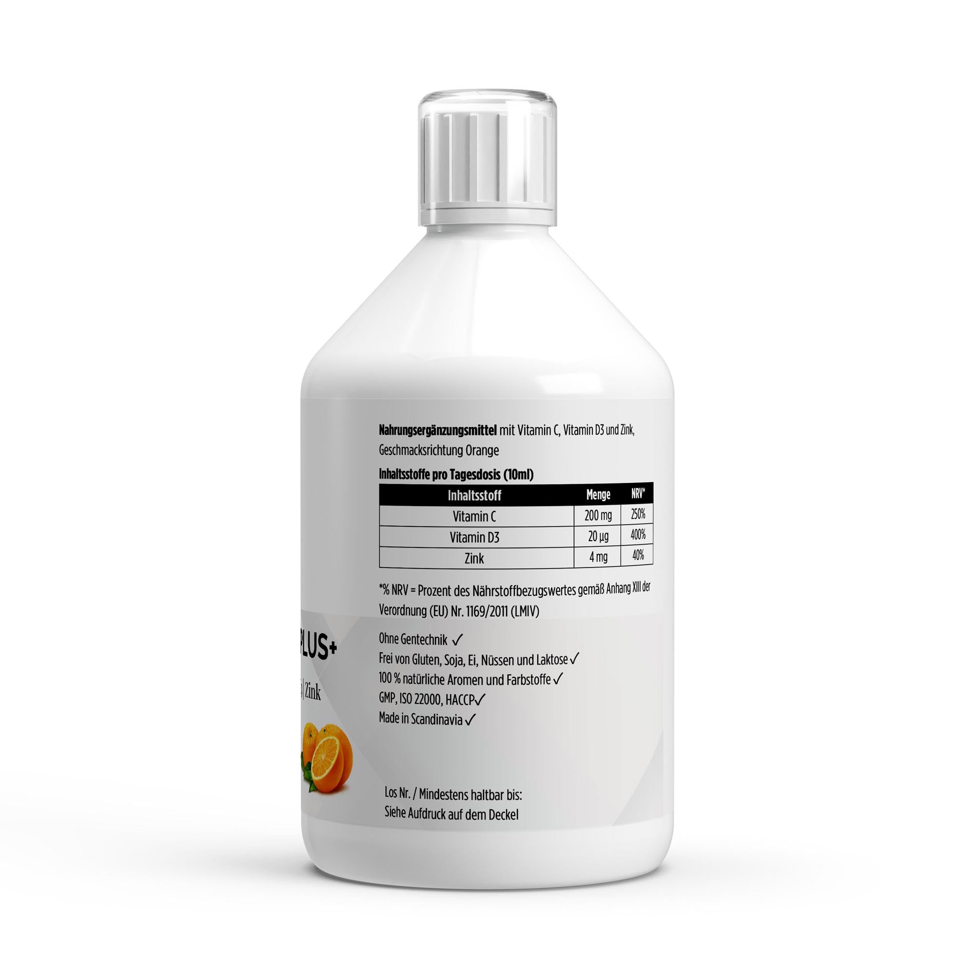 Vita Shield PLUS+ Shots - Naranja Fresca- 500ml