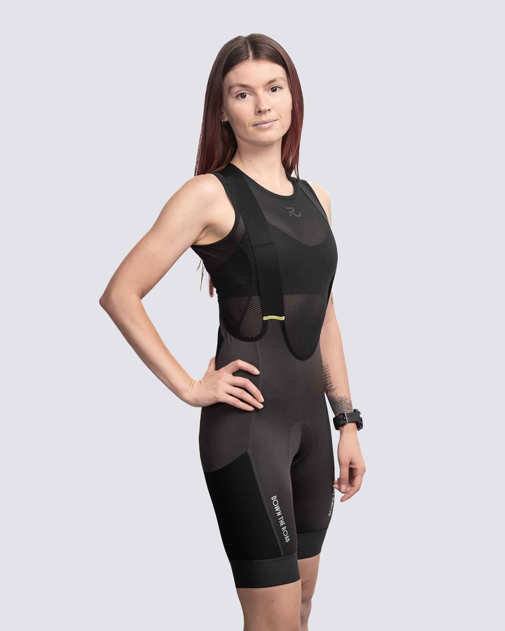 Women's Gravel Cargo Bibs - Stone Grey