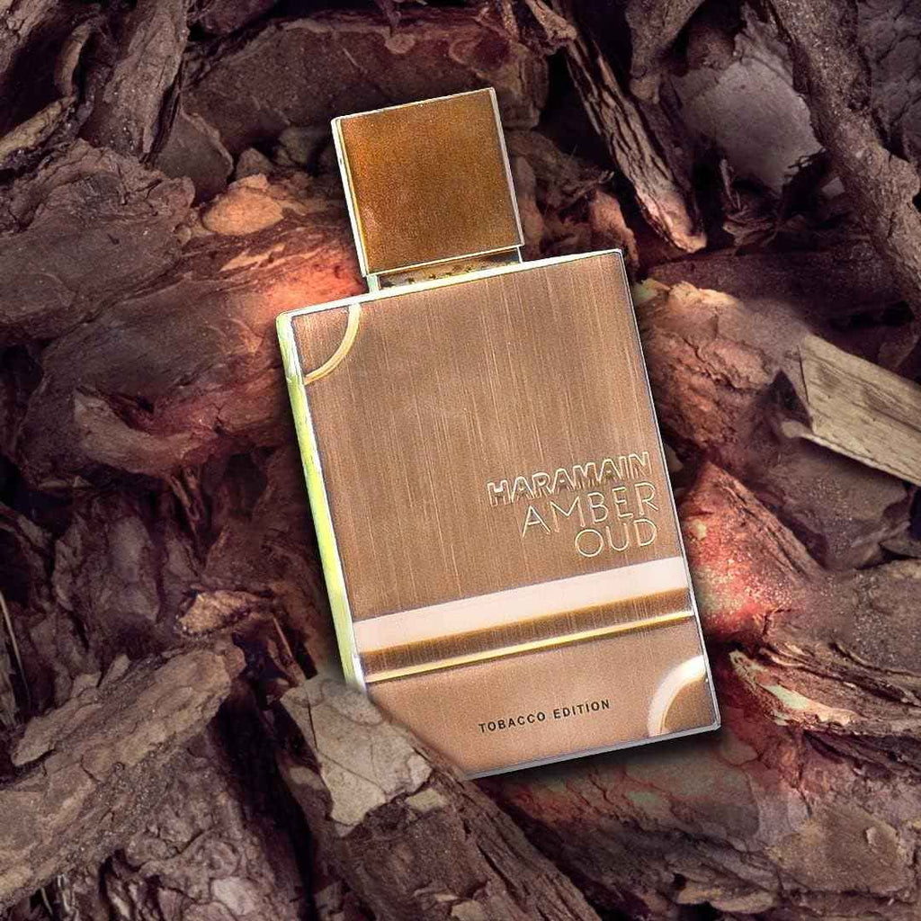 Al Haramain Amber Oud Tobacco Edition 60 ml | Eau de Parfume Spray para mujer | Fragancia oriental | Perfume unisex árabe de lujo