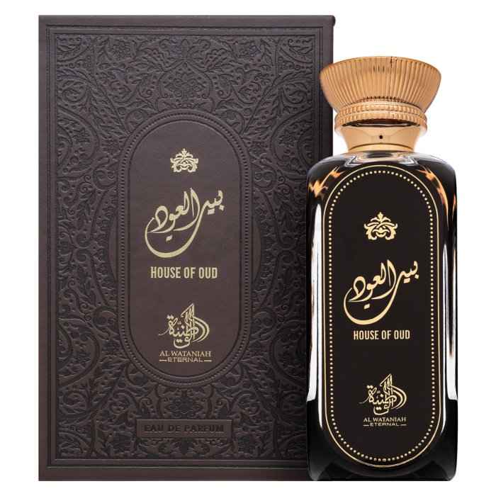 Al Wataniah House Of Oud - Perfume de Lujo para Hombres, Eau de Parfum 100ml, Aroma Exótico y Duradero