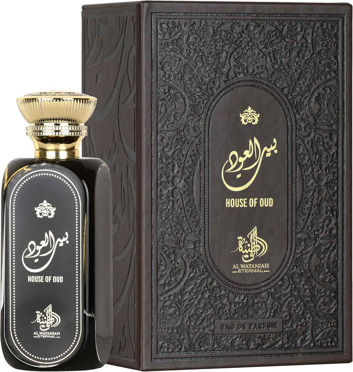 Al Wataniah House Of Oud - Perfume de Lujo para Hombres, Eau de Parfum 100ml, Aroma Exótico y Duradero