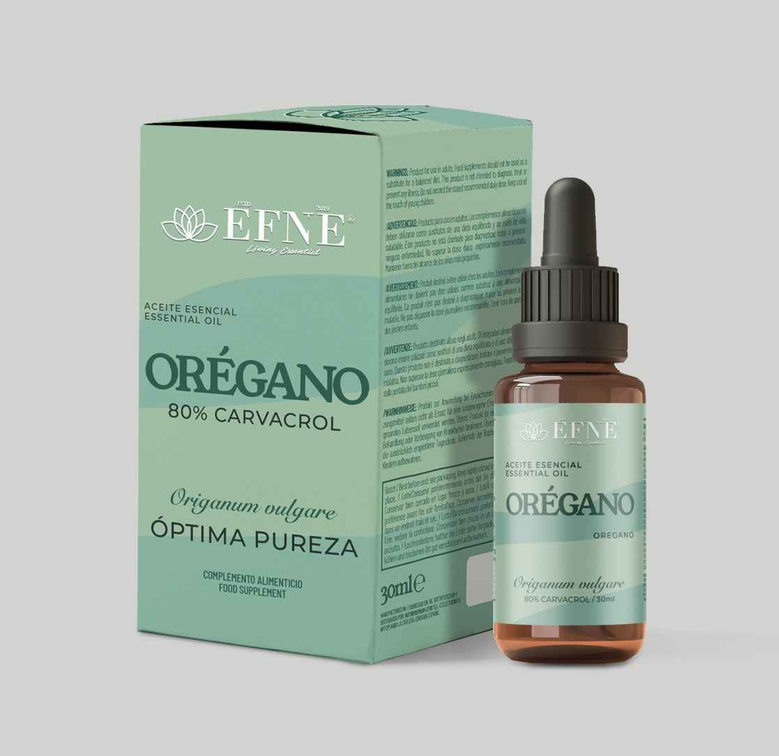 Aceite de Orégano EFNE – 80% Carvacrol de Alta Potencia