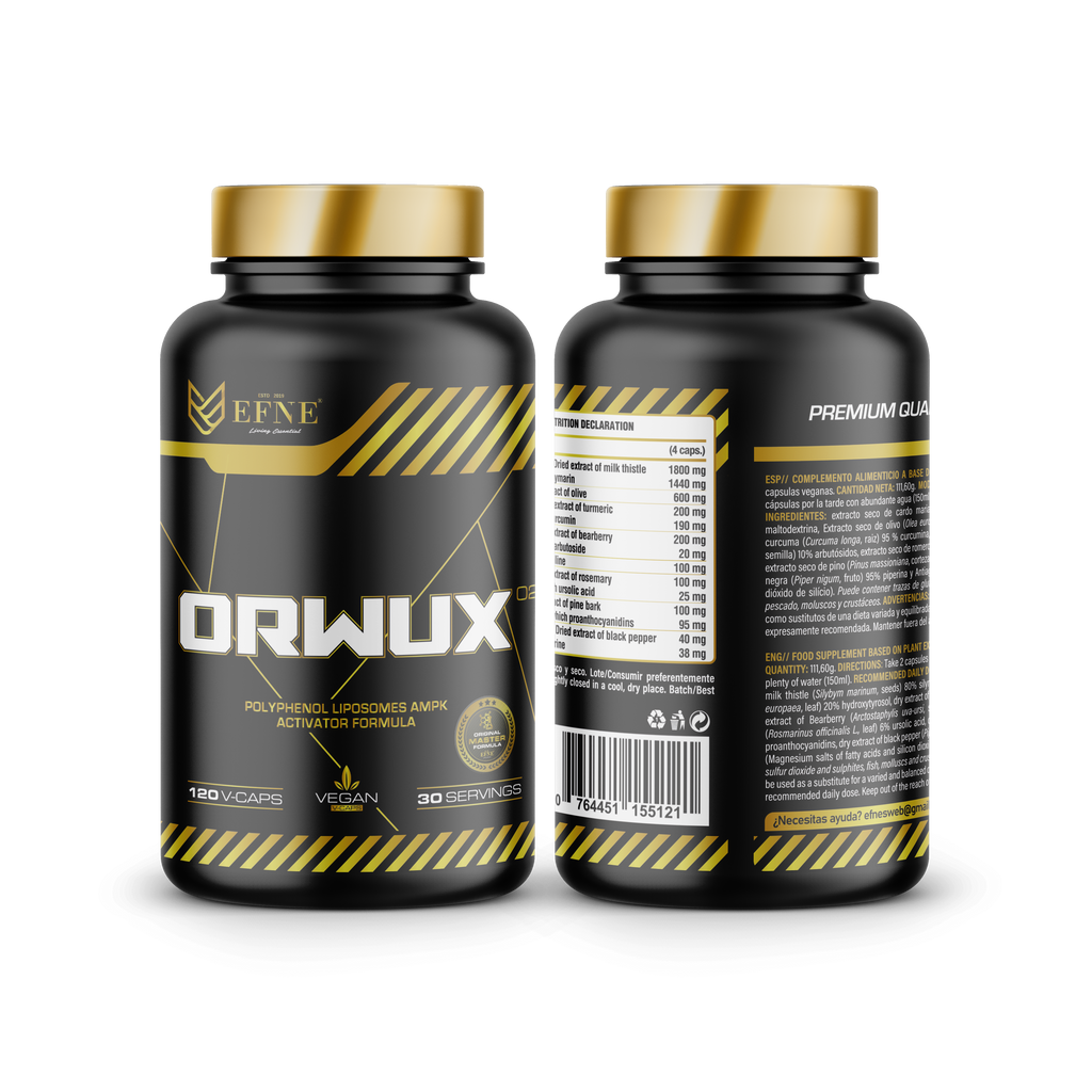 ORWUX EFNE – Antiinflamatorio Natural Más Potente (120 Cápsulas)