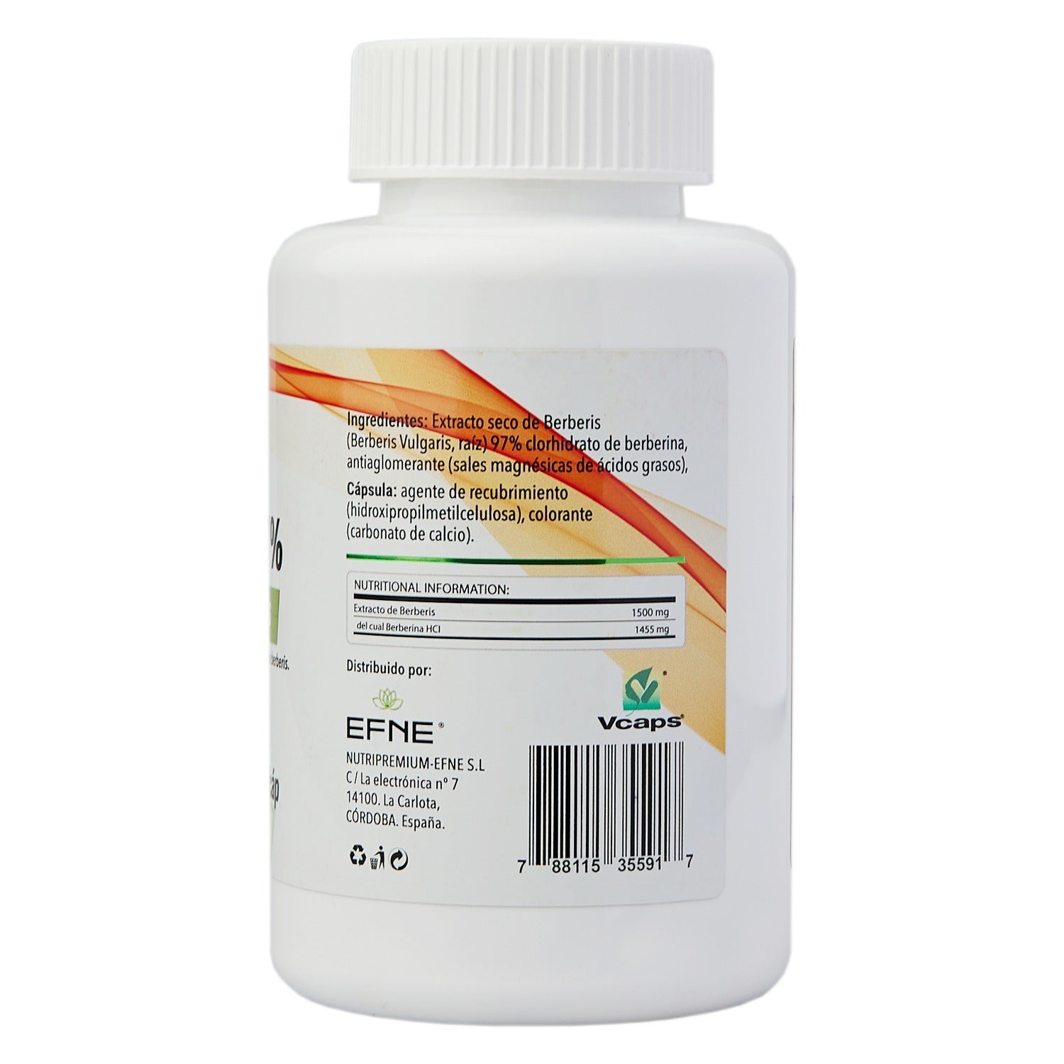 Berberina 97% EFNE – Control de glucosa y metabolismo