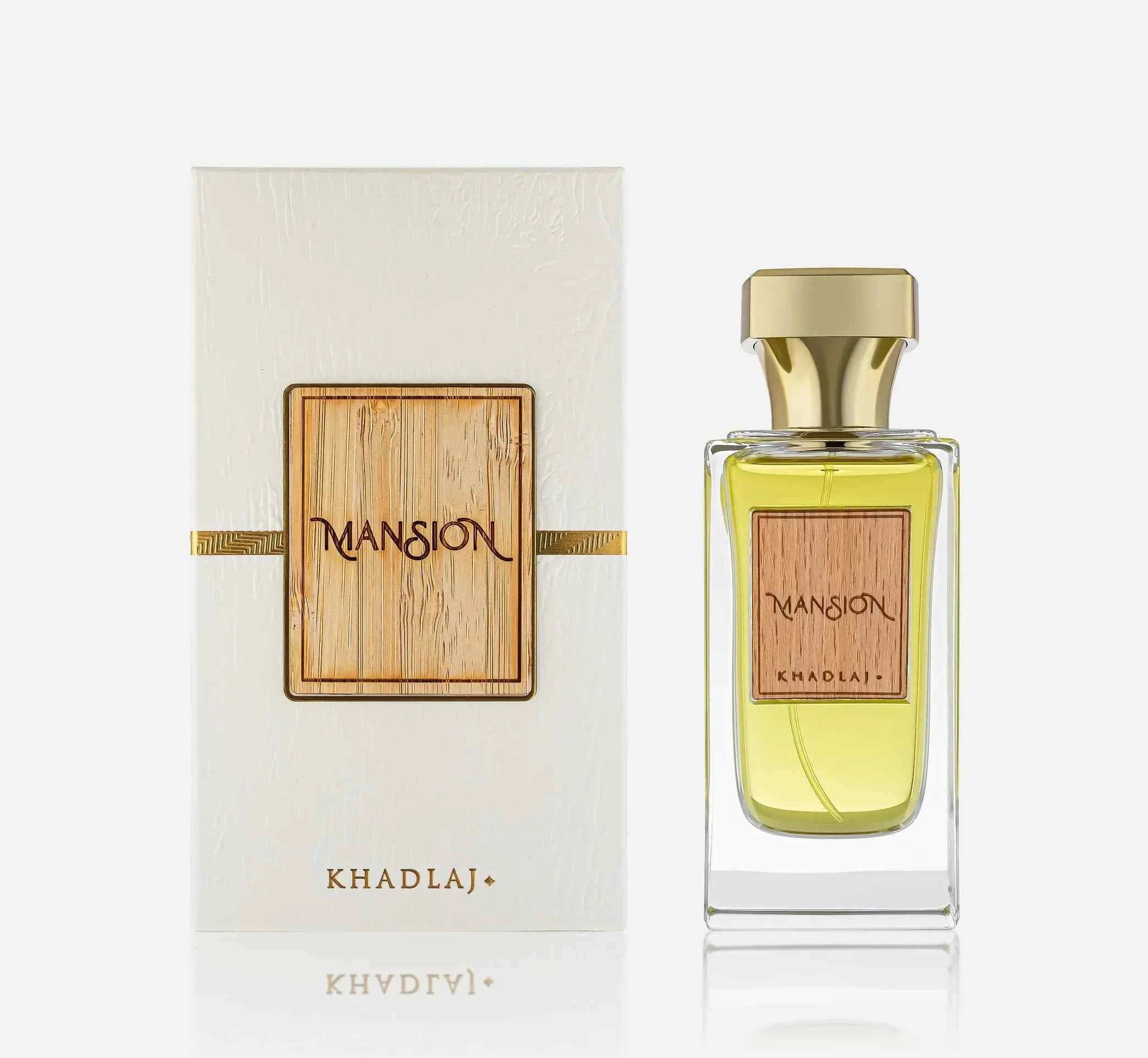 Khadlaj Mansion Eau De Parfum with Cognac, Raspberry, Tonka Bean, and Sandalwood