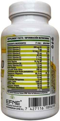 MULTISALUD PRO EFNE – Vitaminas y Minerales para Vitalidad Diaria