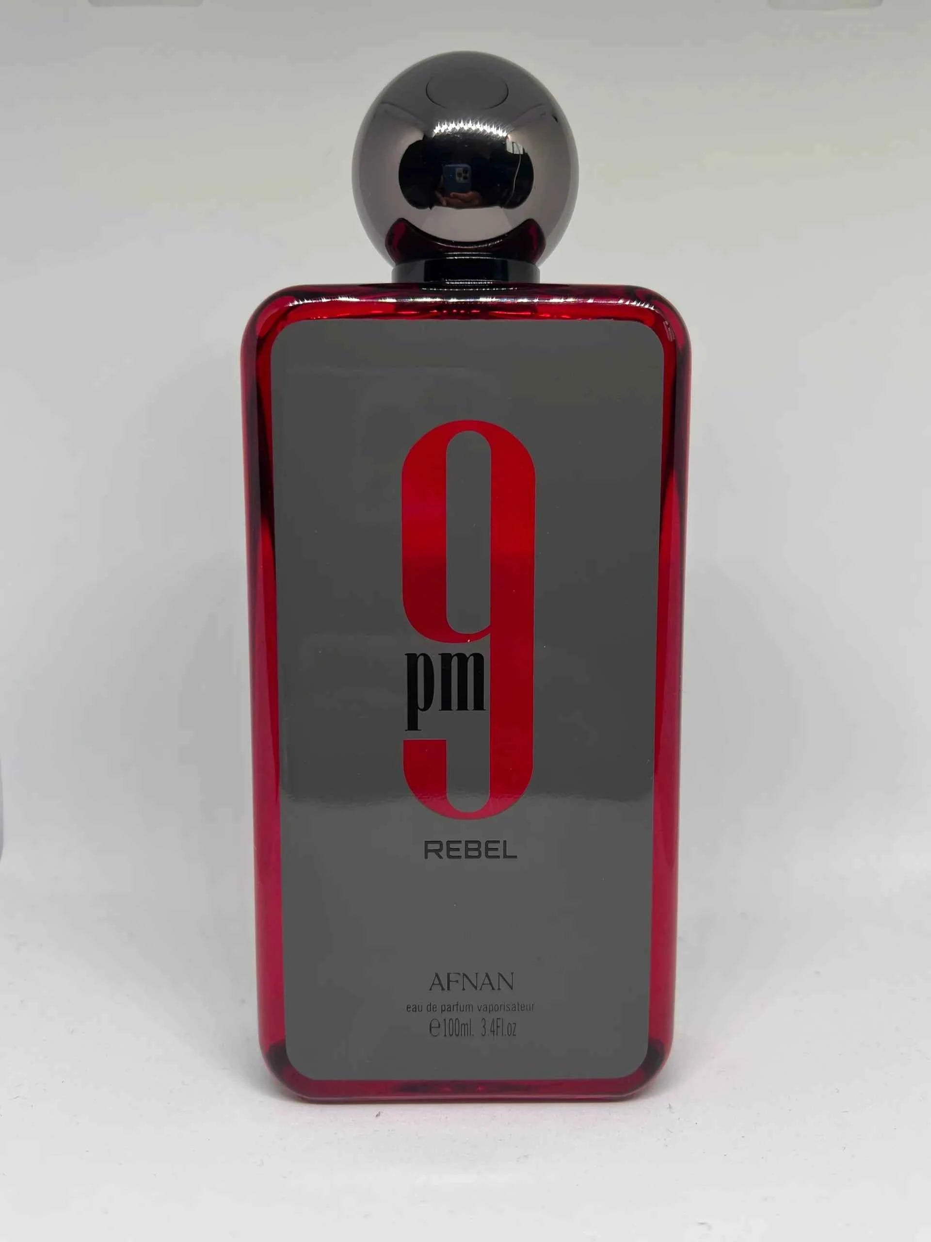 Afnan - 9PM REBEL - 100ml - Eau de Parfum - Unisex - Amantes de la ,madera y cedro y vainilla