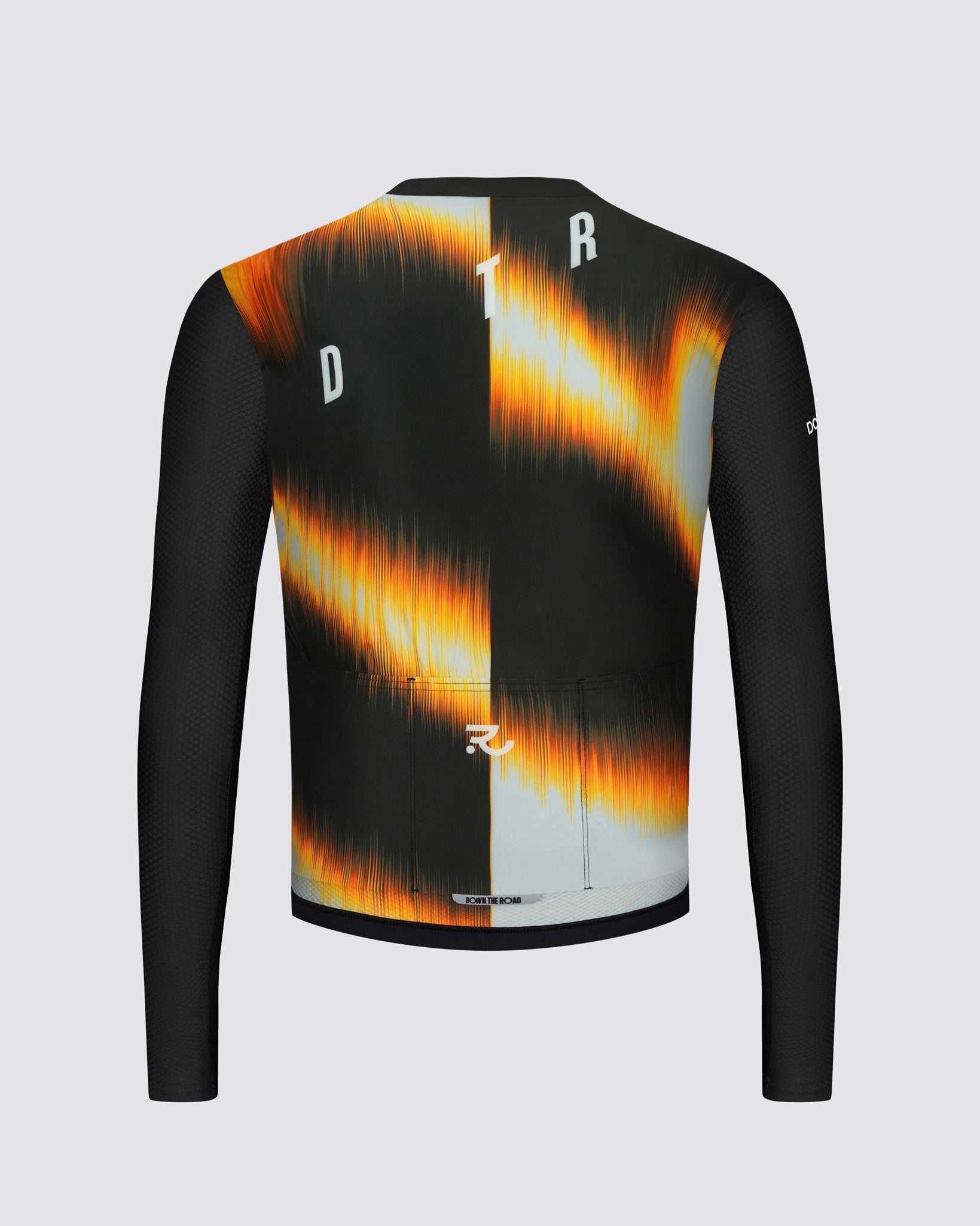 Men's Resilience Long Sleeve Jersey - Brown and Black