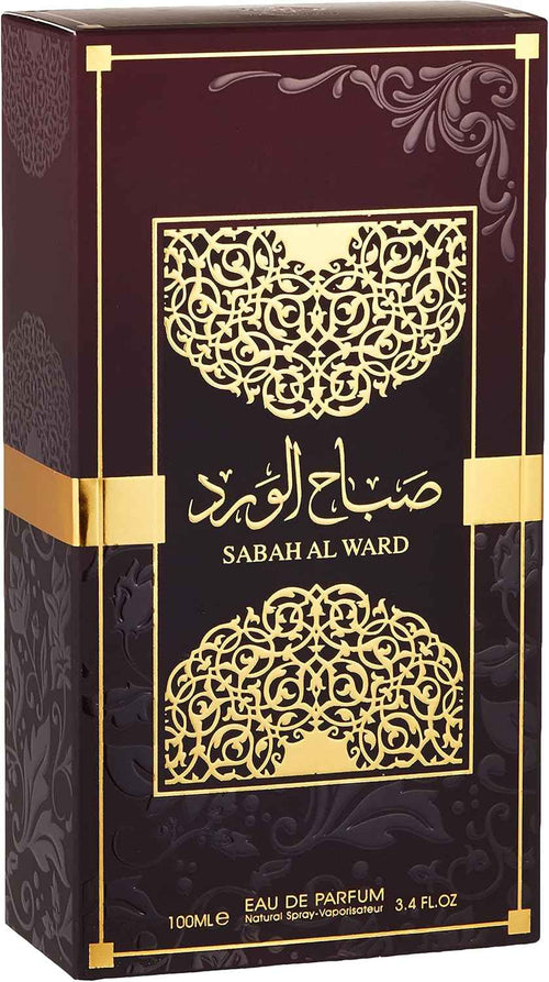 Al Wataniah Sabah Al Ward - Perfume de Lujo para Mujeres, Eau de Parfum 100ml, Fragancia Floral y Sofisticada