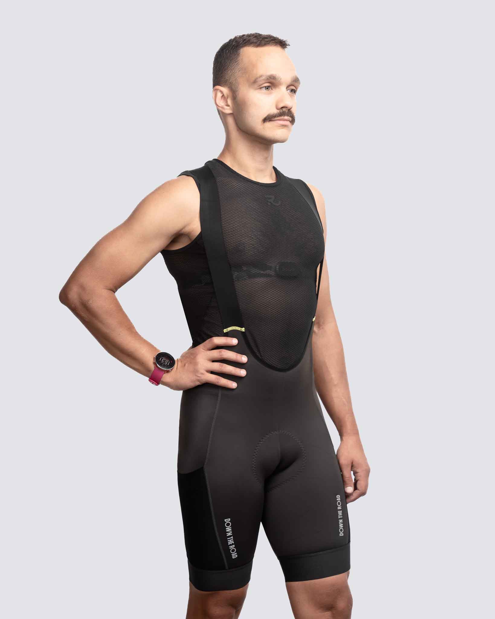 Men's Gravel Cargo Bibs - Stone Grey