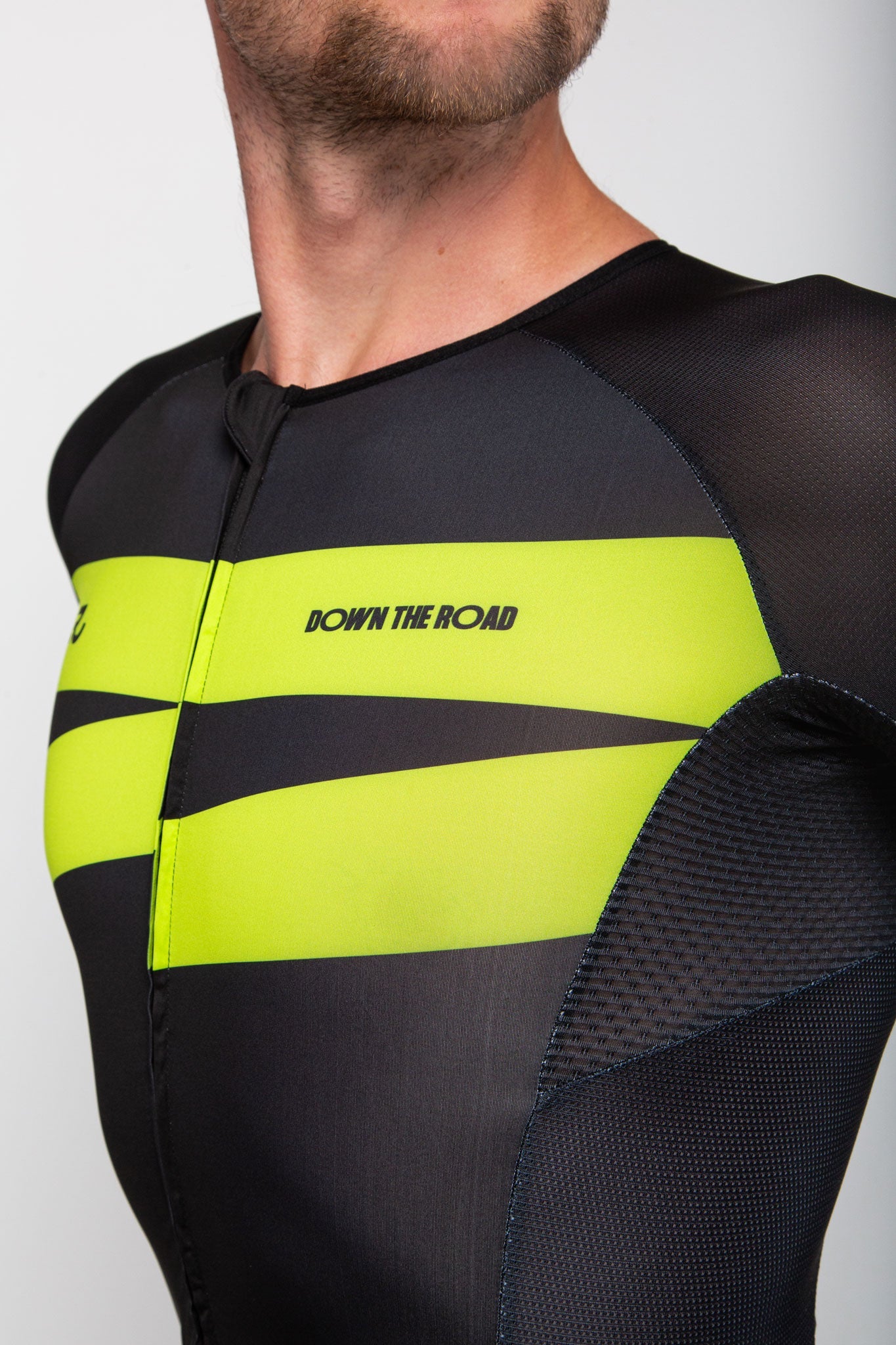 Men's Breakaway Trisuit -  Neon Green