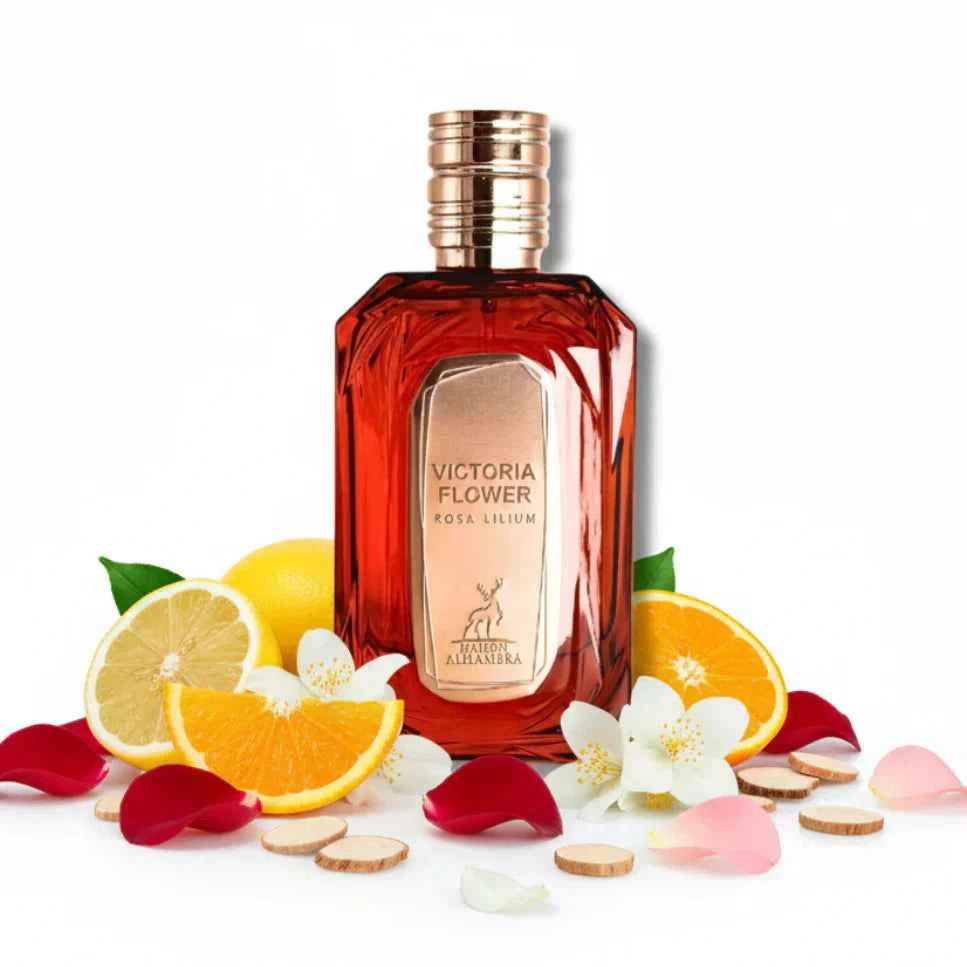 Maison Alhambra Victoria Flower Rosa Lilium Eau de Parfum 100ml