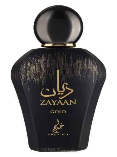 Zayaan Gold 100ml Eau De Parfum for Men Khadlaj Fragrance with Plum and Cinnamon